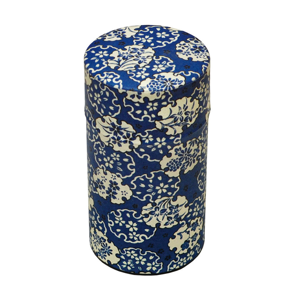 Mino Washi Tea Coffee Candy Storage Tin Container