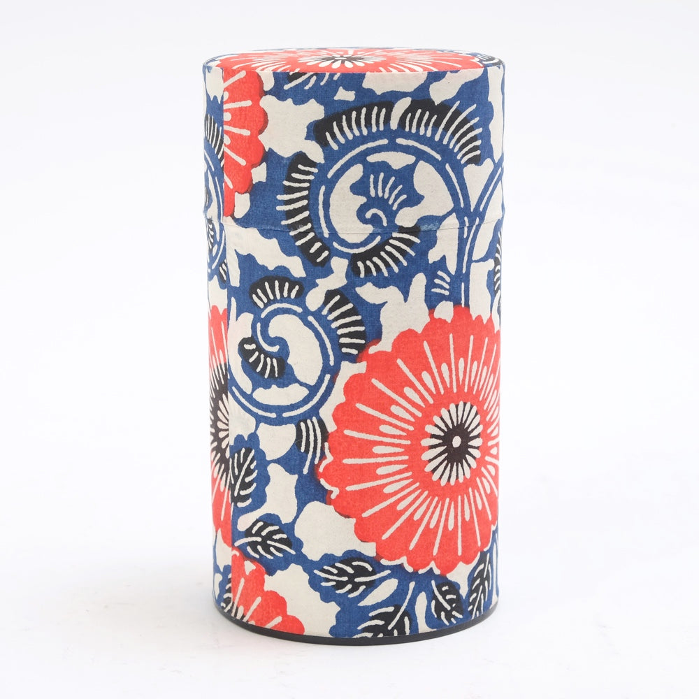 Mino Washi Tea Coffee Candy Storage Tin Container