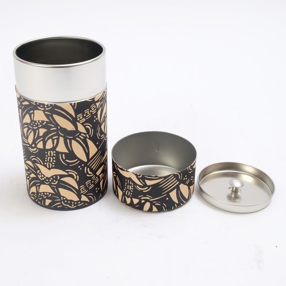 Mino Washi Tea Coffee Candy Storage Tin Container