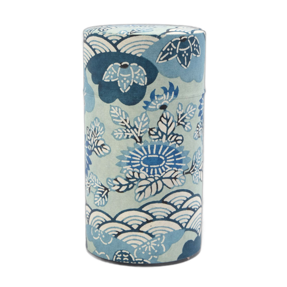 Mino Washi Tea Coffee Candy Storage Tin Container