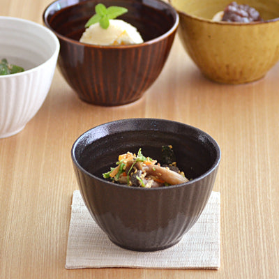 27 oz Stylish Pasta Bowl Set of 2 Yuzu Tenmoku Black – Zen Table Japan