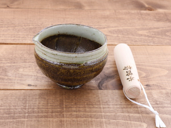 Traditional Mortar & Pestle Set (Suribachi & Surikogi) Extra Large