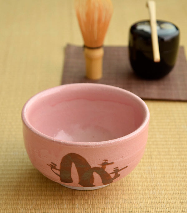 Japanese Matcha Tea Set - Pink
