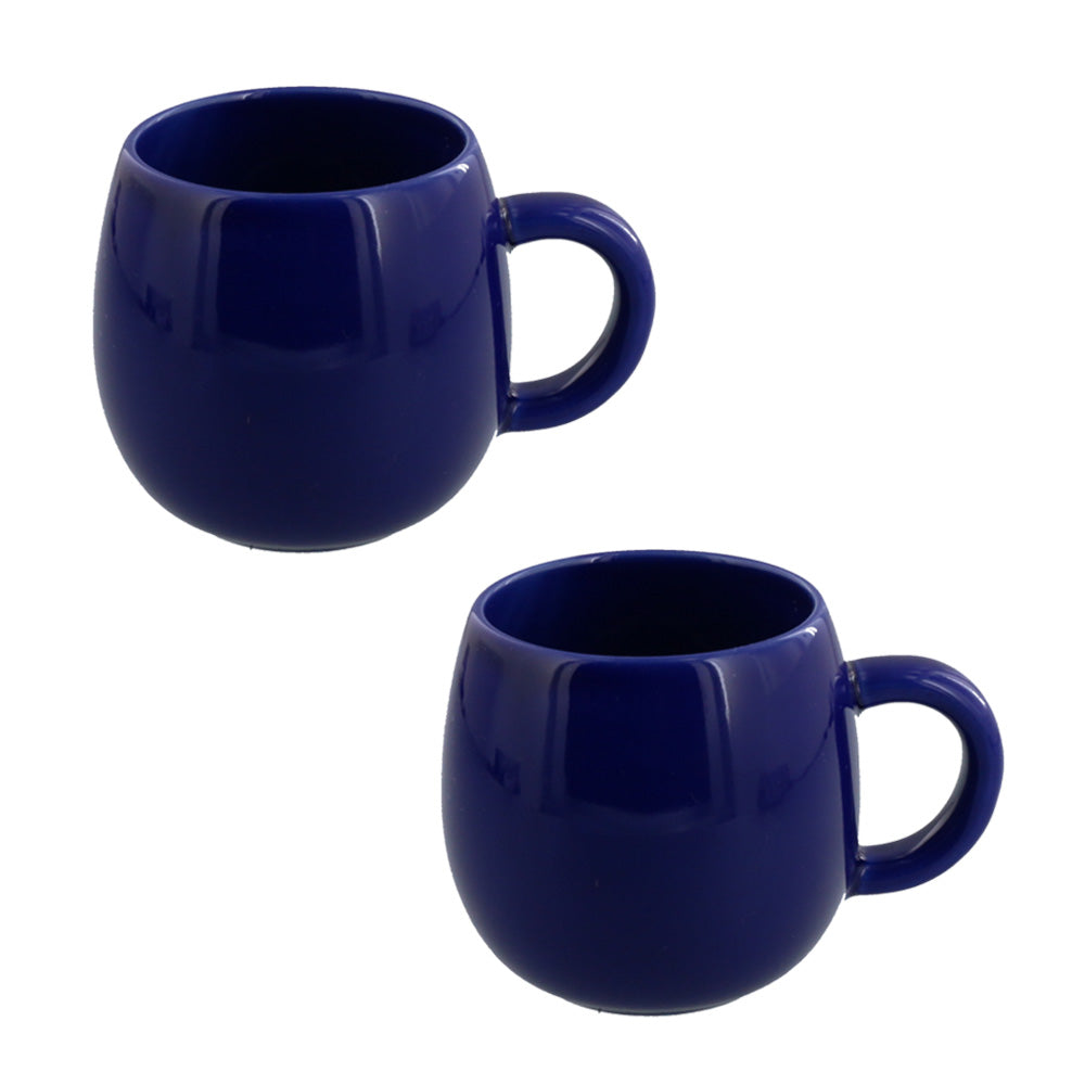 Coffee Mugs Set of 2 – Midnight Blue
